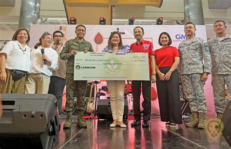 GMA Kapuso Foundation receives P4 million donation from AFP.